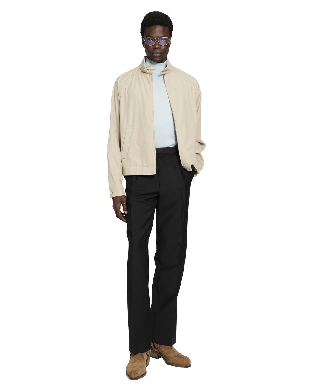 Prada White Short Sleeve Cotton Sweater for men
