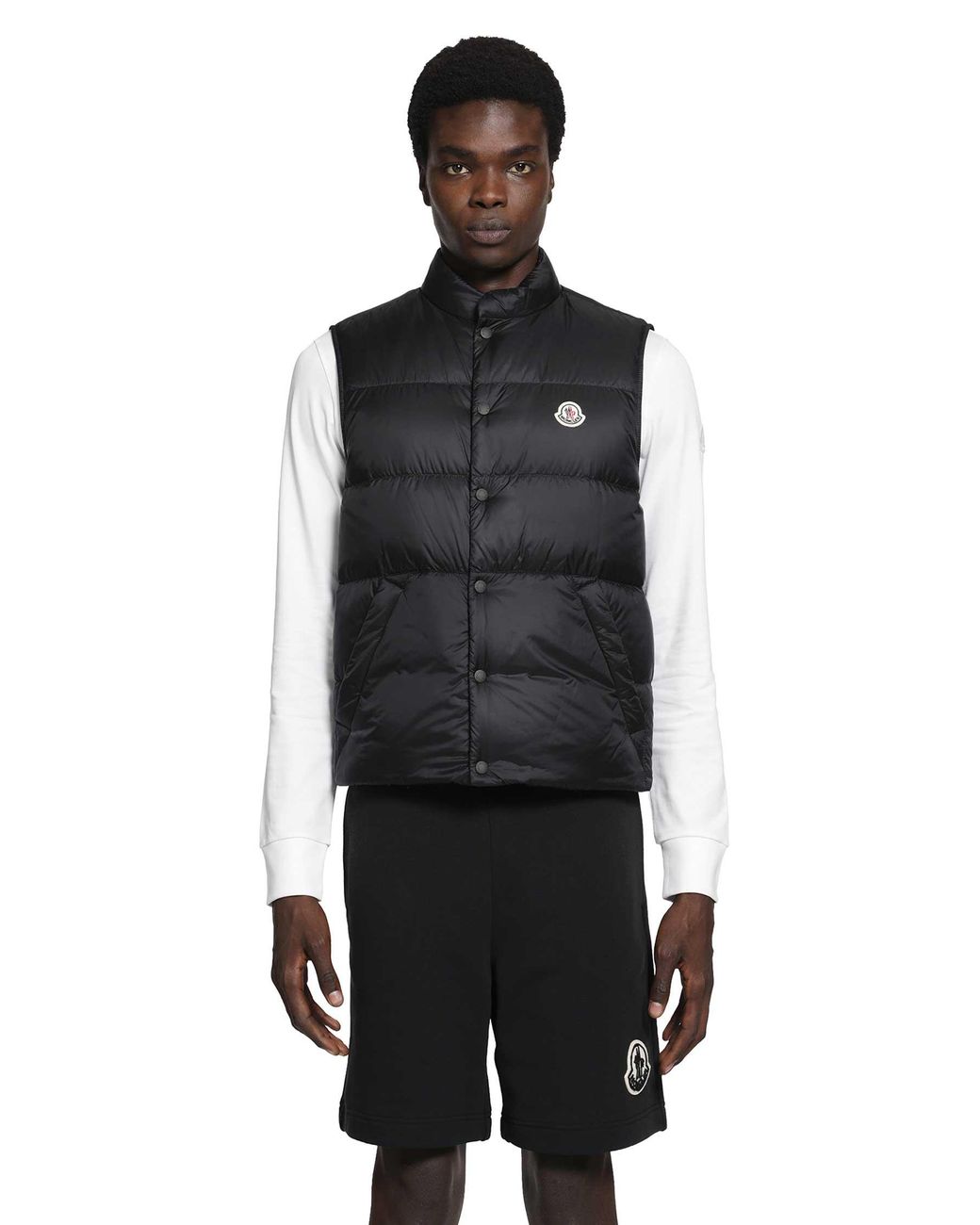 Moncler Black Tuquerouye Down Gilet for men