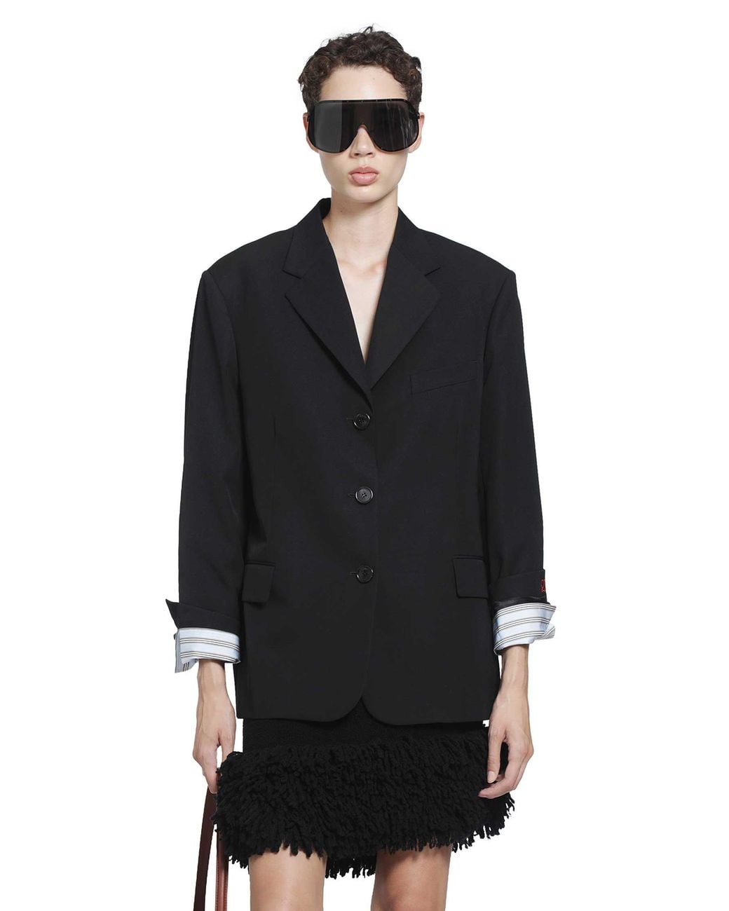Loewe Black Wool Blazer