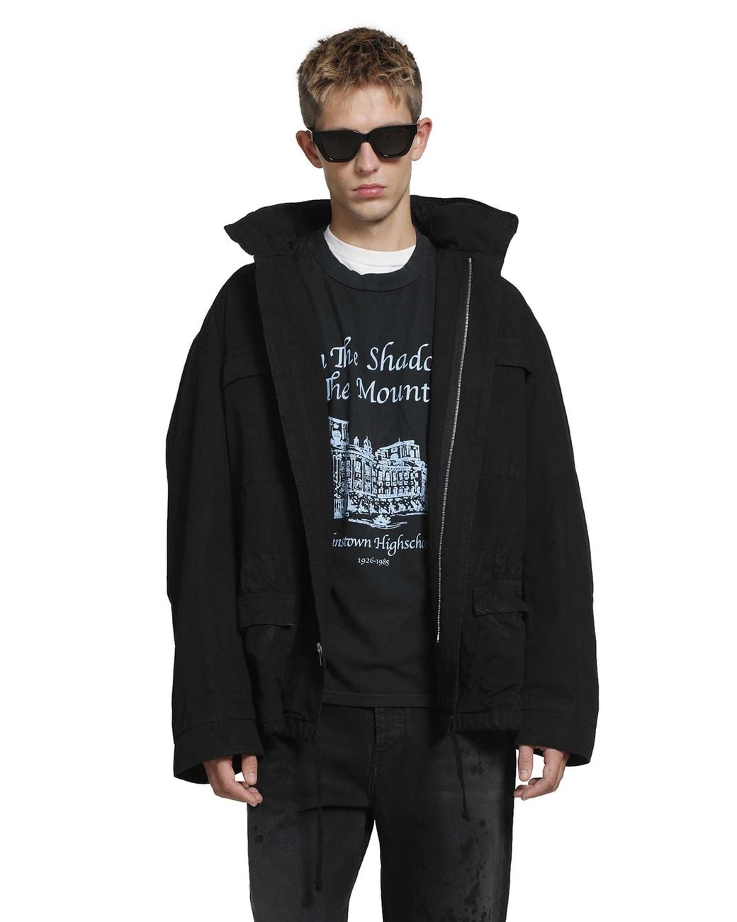 ALEXANDER DIGENOVA Black M65 Jacket for men