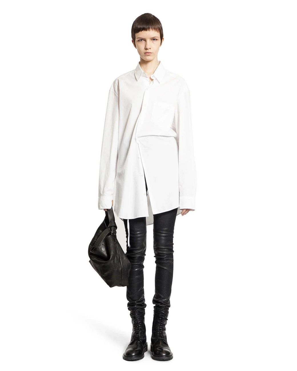 Ann Demeulemeester Black Trousers