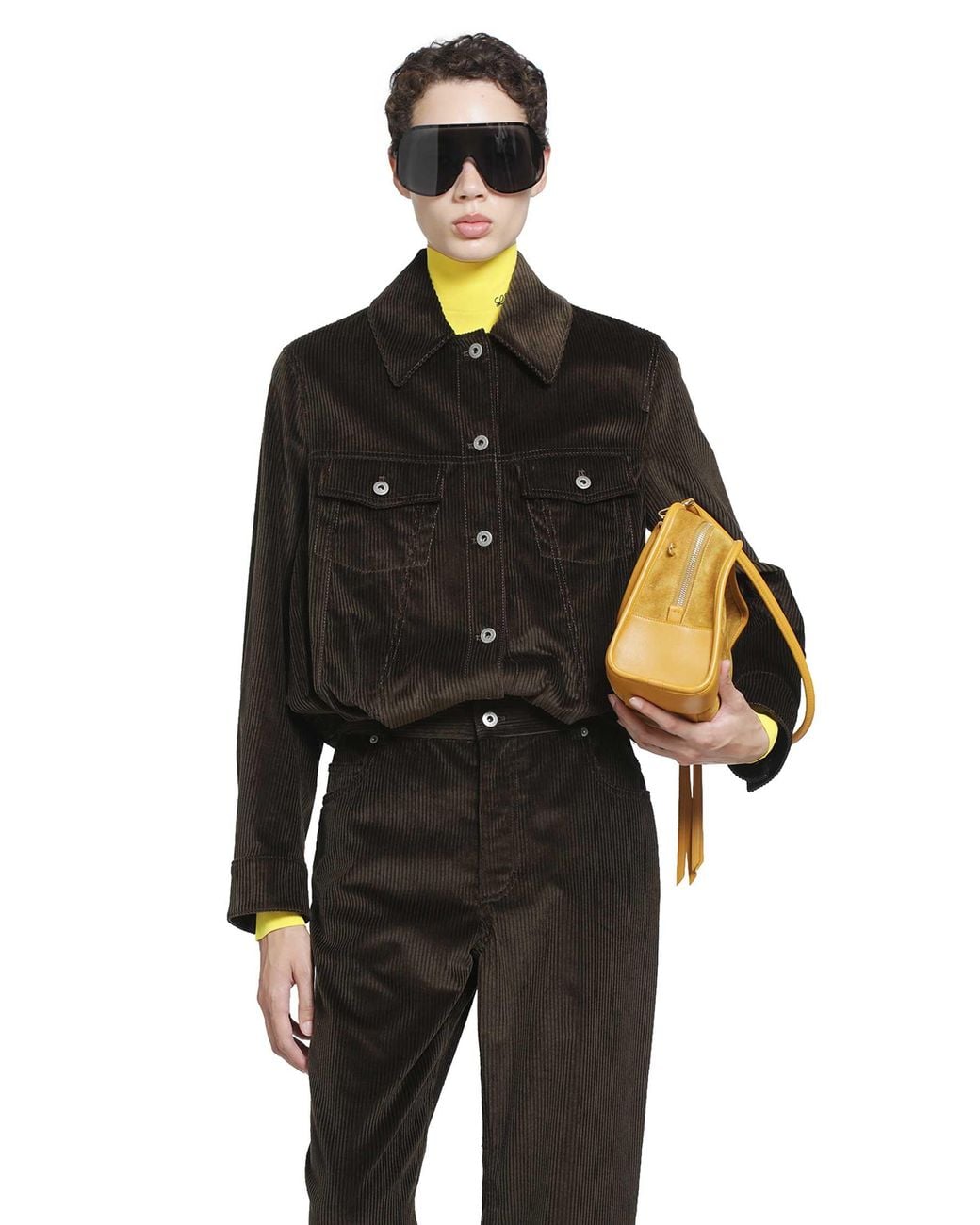 Loewe Black Cotton Corduroy Jacket