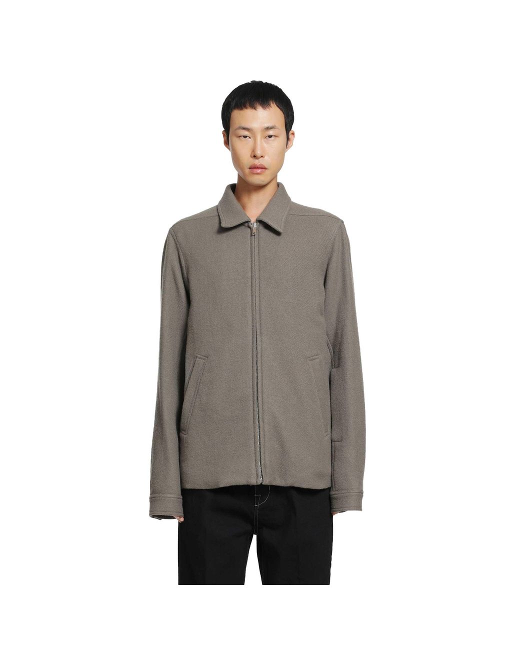 Rick Owens Gray Brad Jkt for men