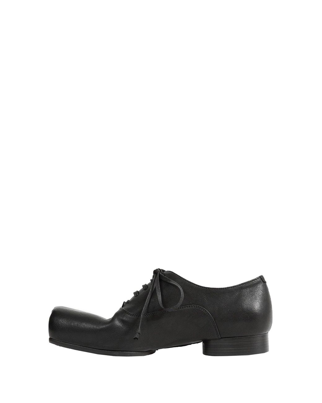 Uma Wang Black Ballet Derby Shoes
