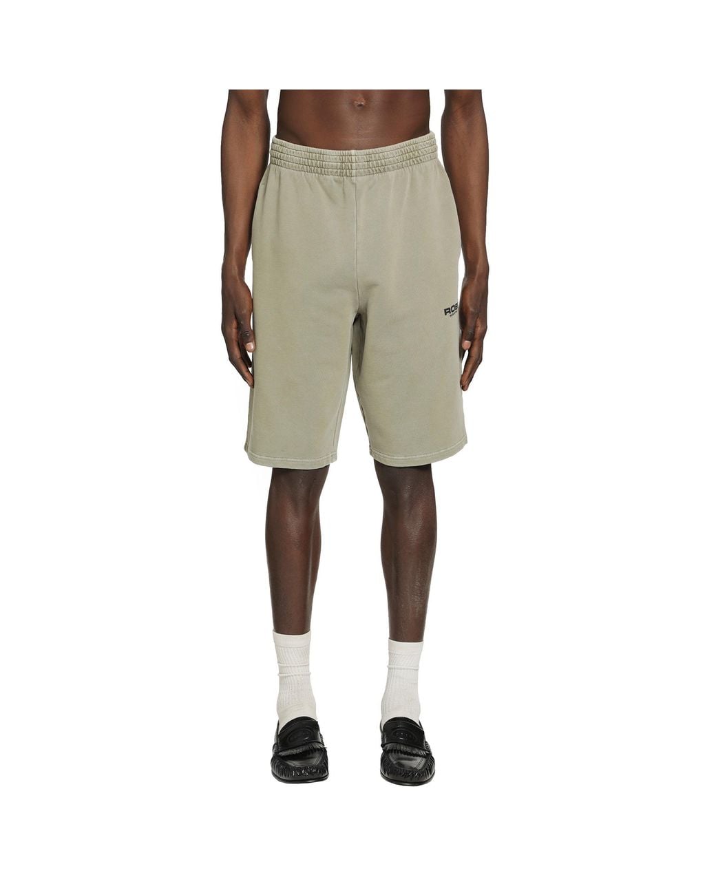 Martine Rose Natural Washed Jersey Sweatshorts for men