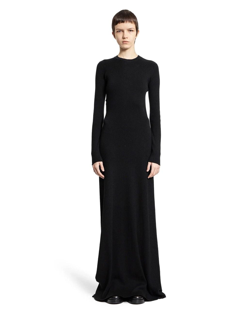 Ann Demeulemeester Black Eva Knit Dress