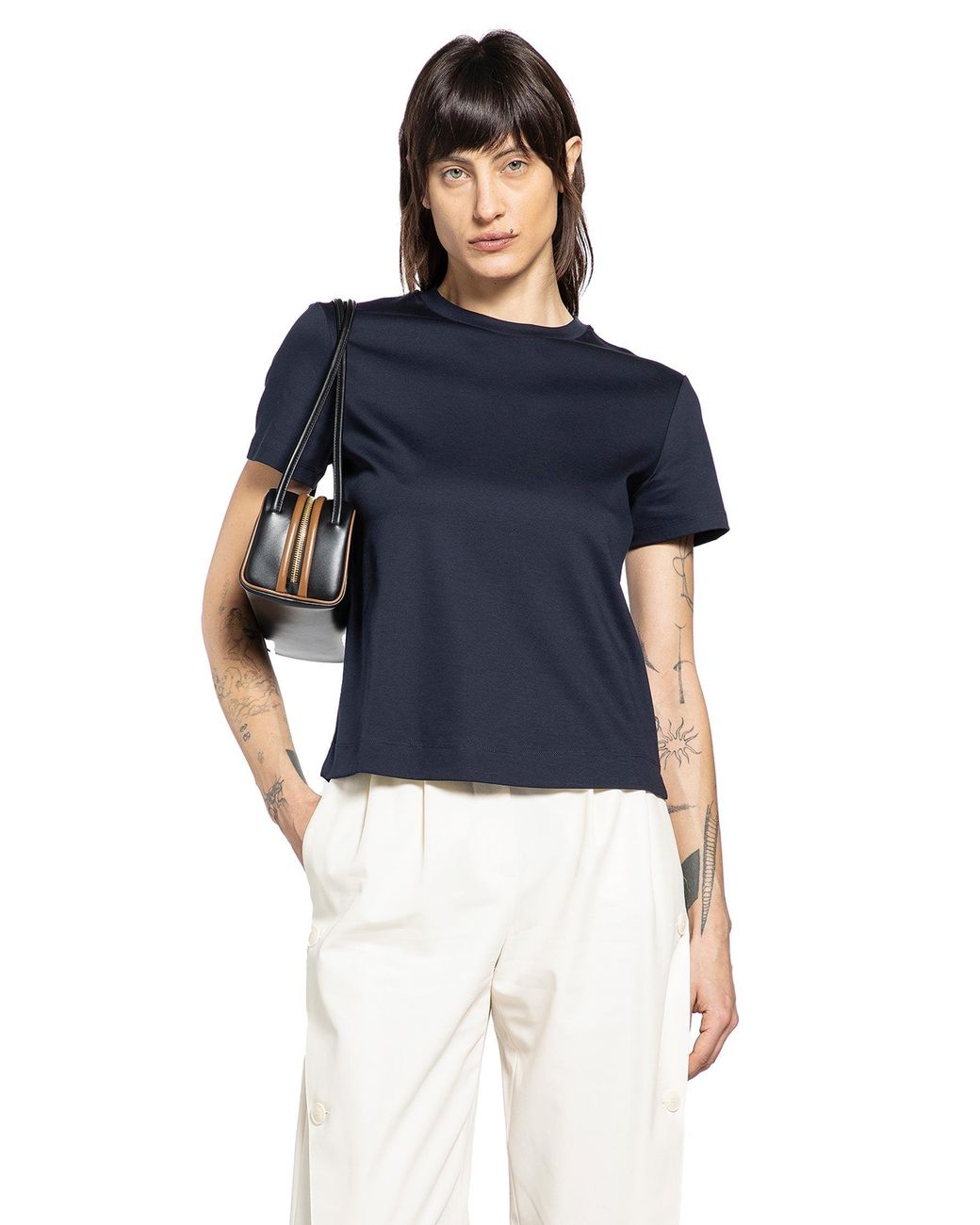 Max Mara Blue Mxpdonata T-Shirt