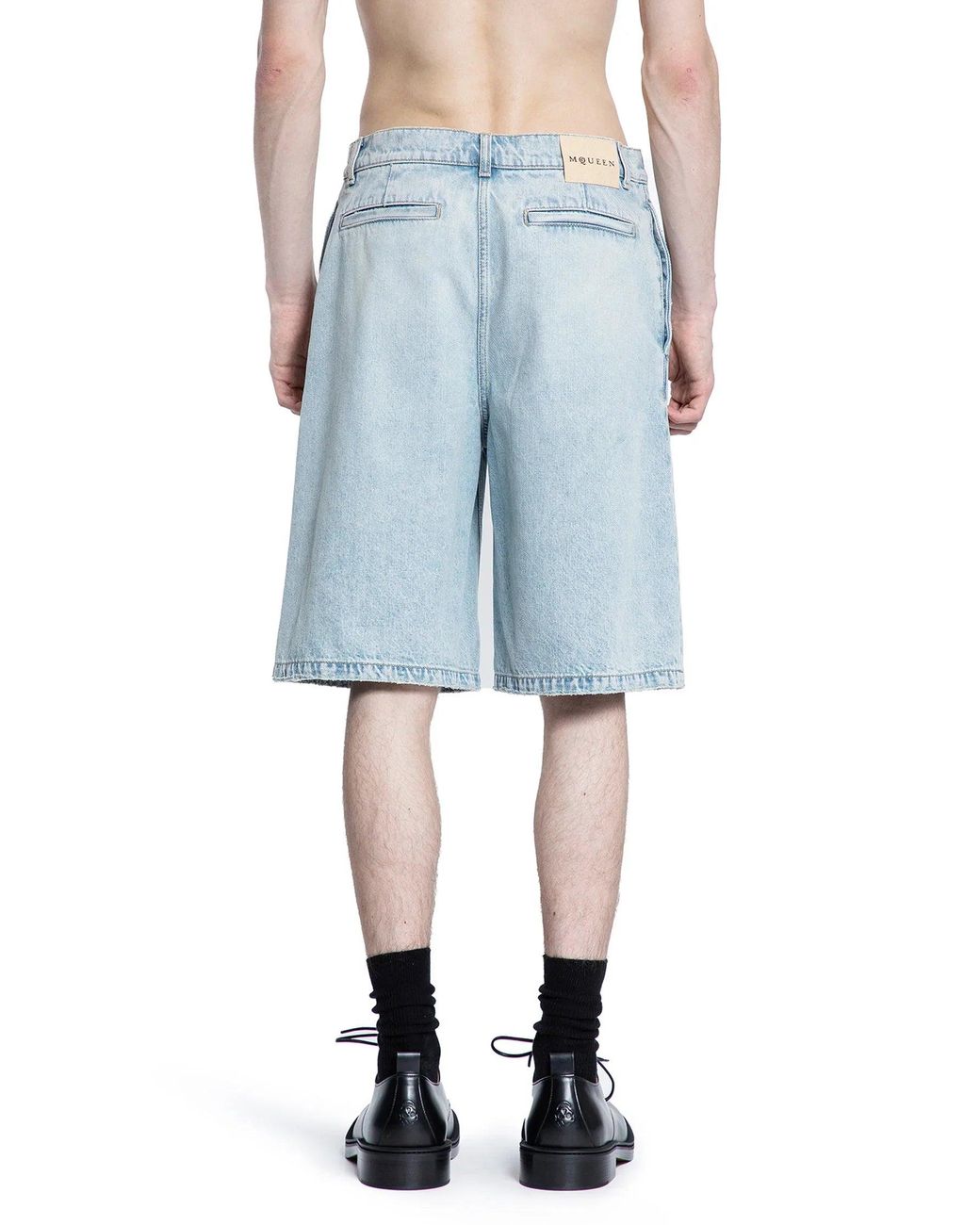 Alexander McQueen Blue Shorts & Skirts for men