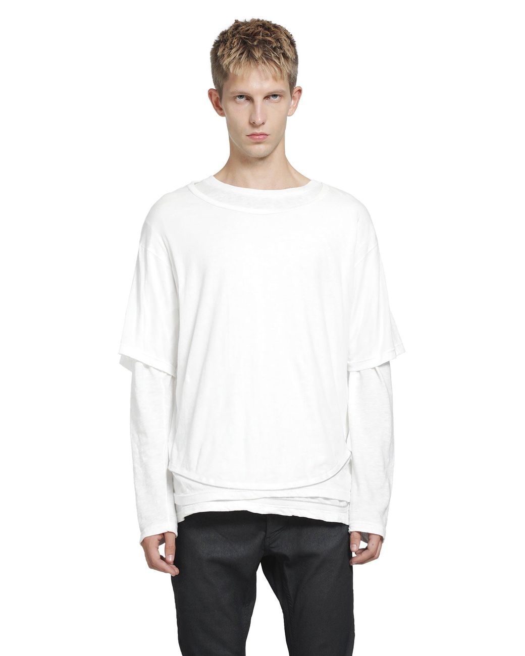 Undercover White Uc2F4803 Long Sleeve T-Shirt for men