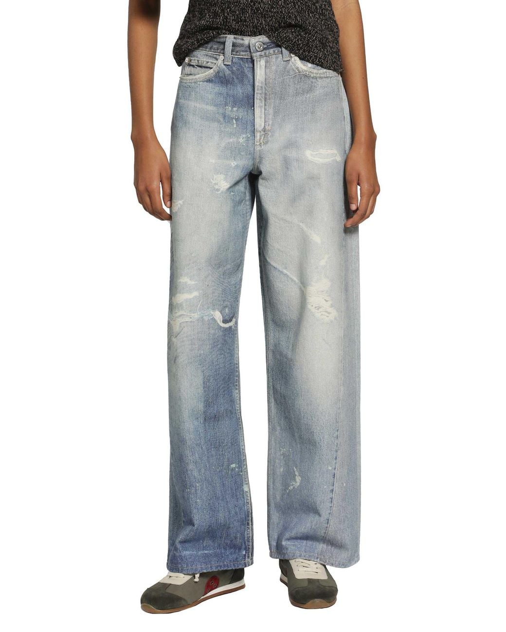 Our Legacy Blue Full Cut Jeans