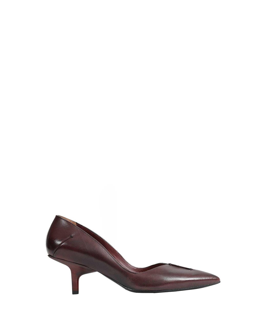 Capasa Brown Leather Pumps