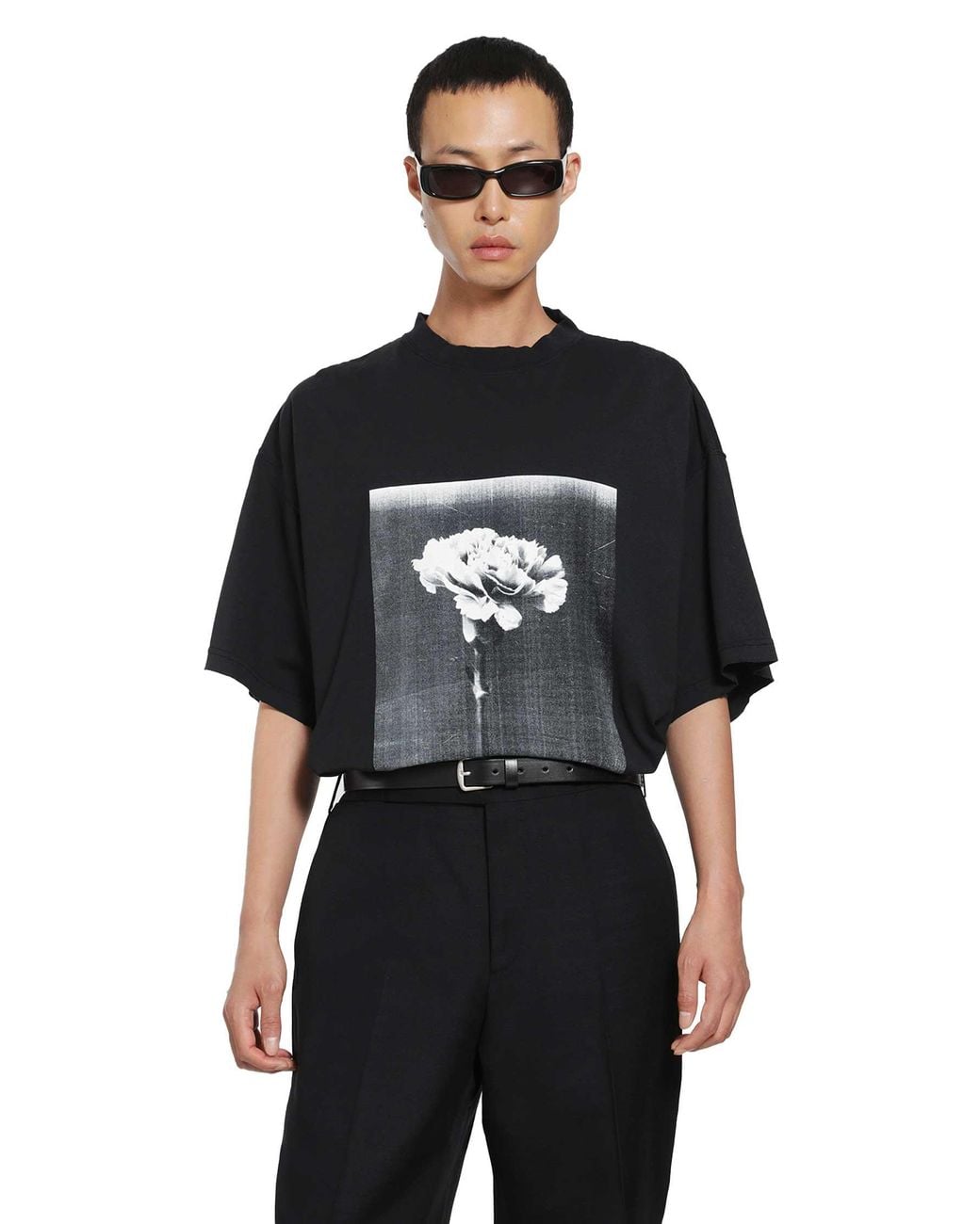 Balenciaga Black The Song Of The Highest Tower T-Shirt for men