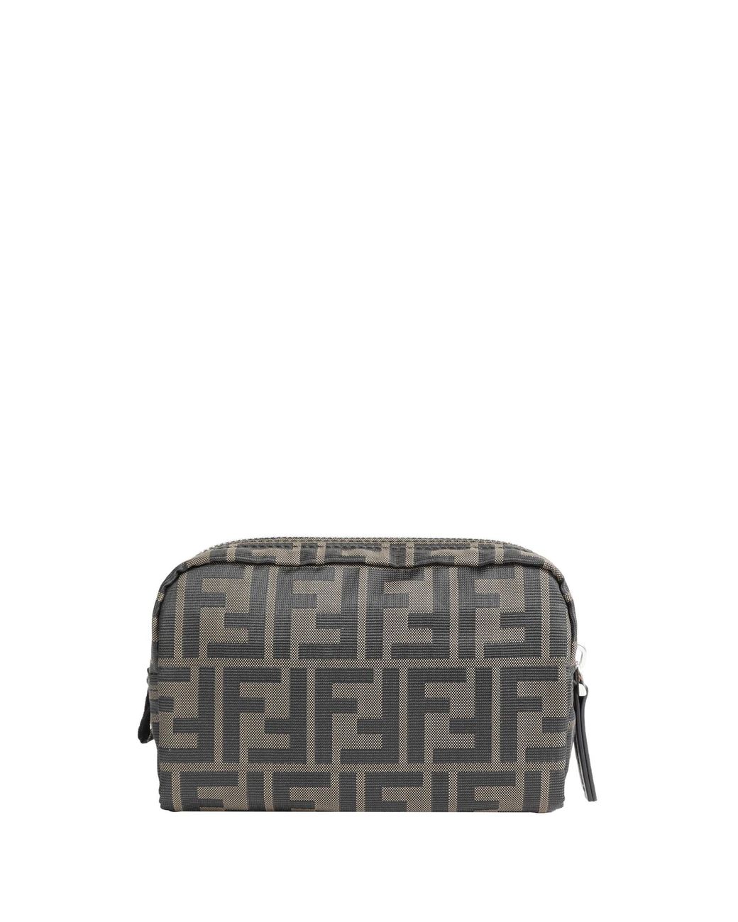 Fendi Gray Micro Toiletry Case for men