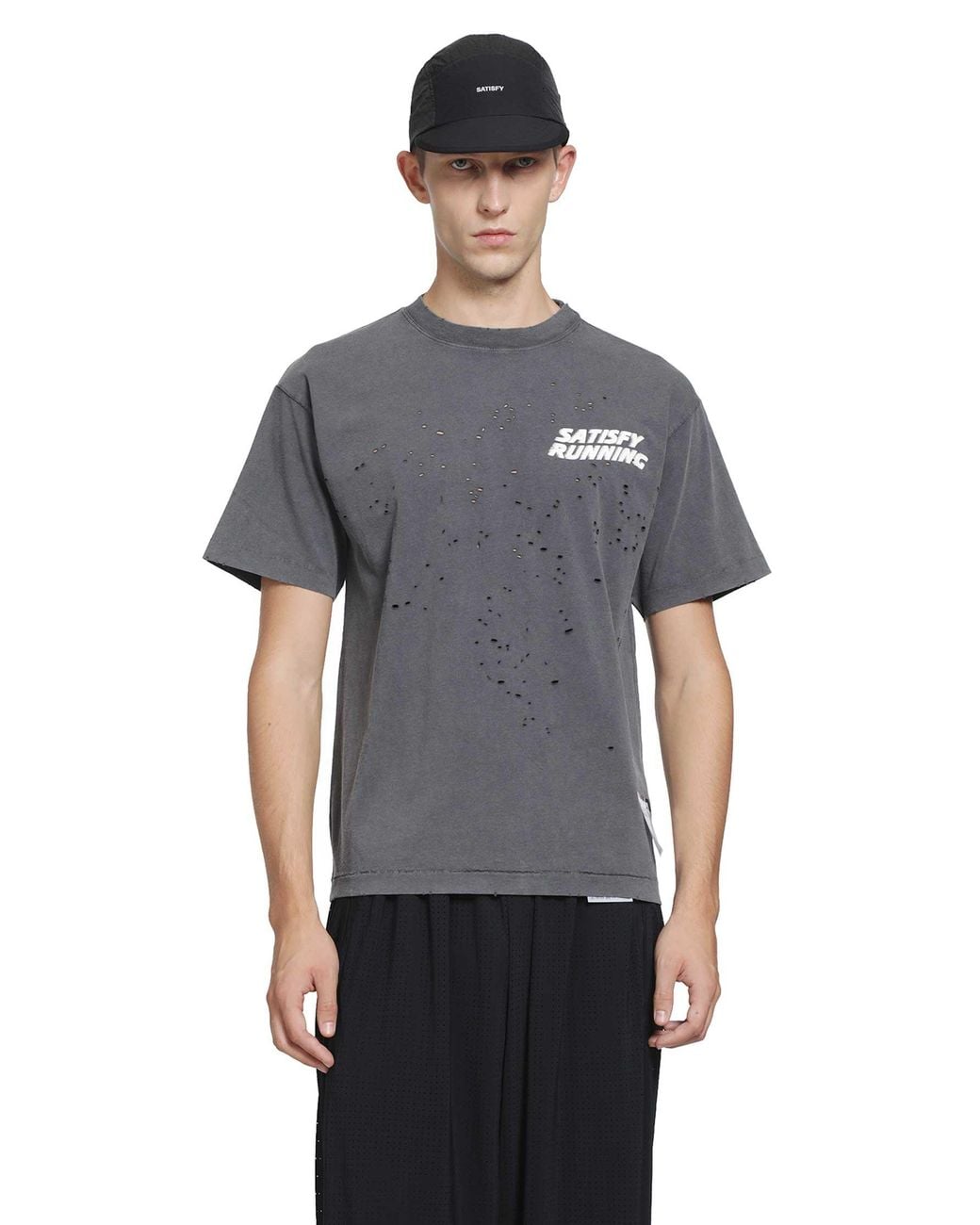 Satisfy Gray Mothtech T-Shirt for men