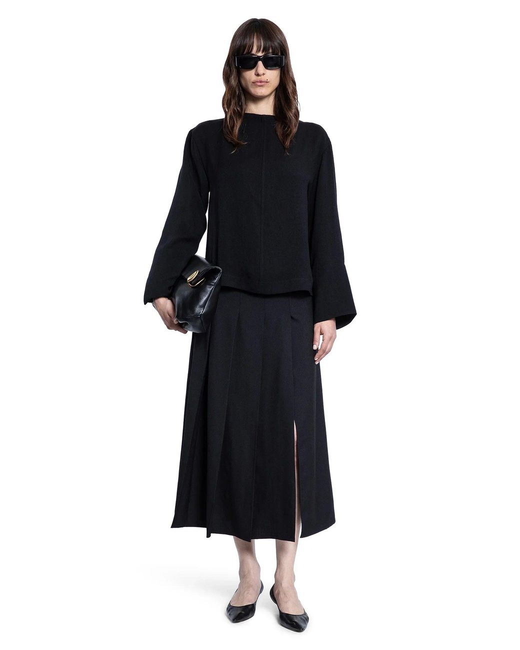 Studio Nicholson Black Fuse Skirt