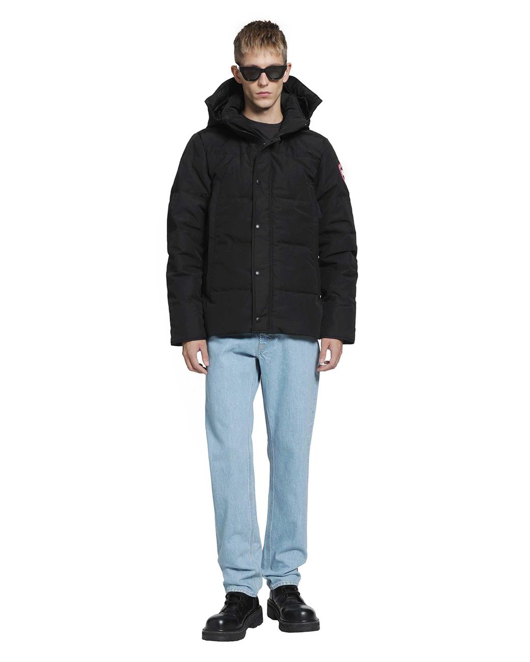 Canada Goose Black Wyndham Parka for men