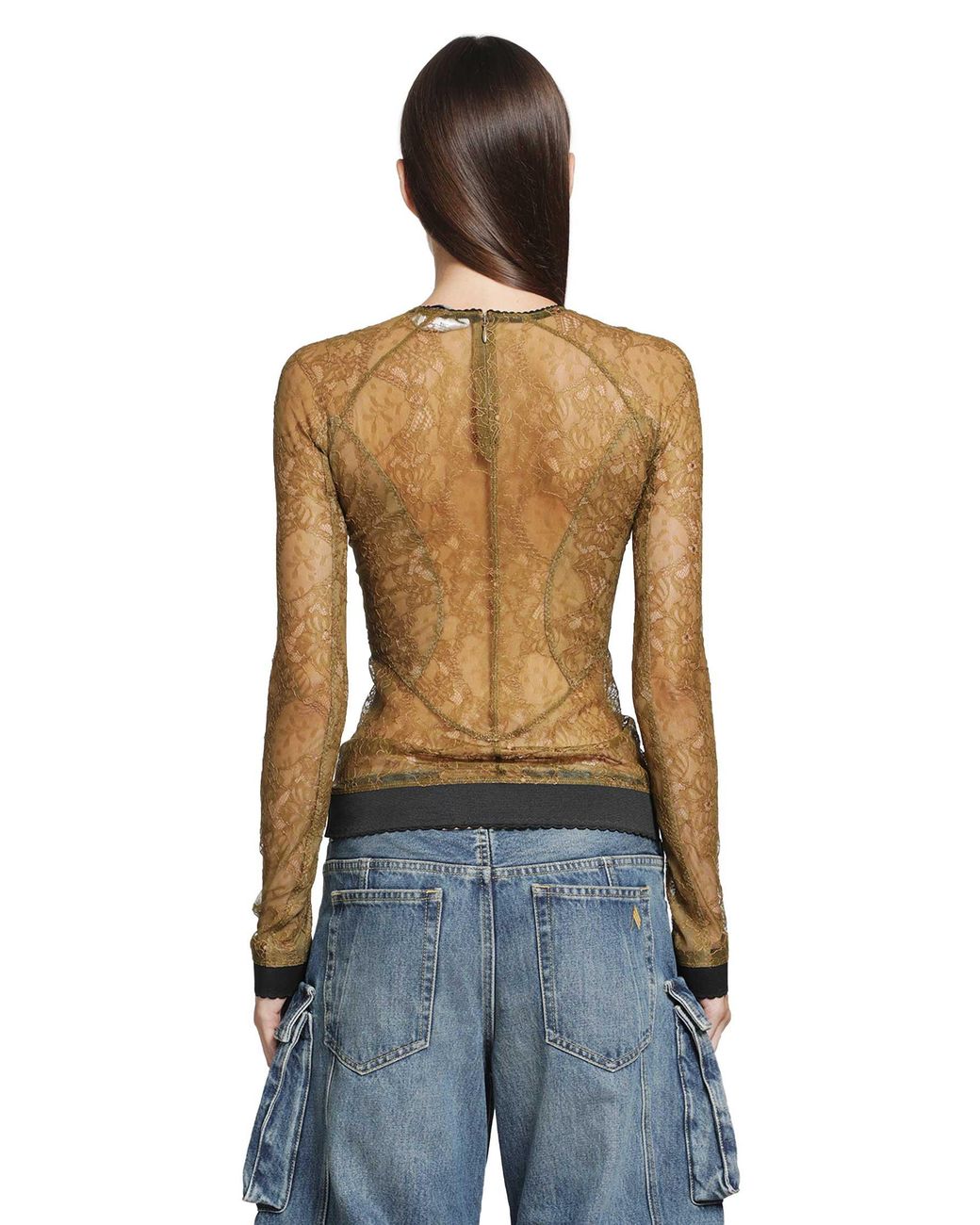 The Attico Blue Top