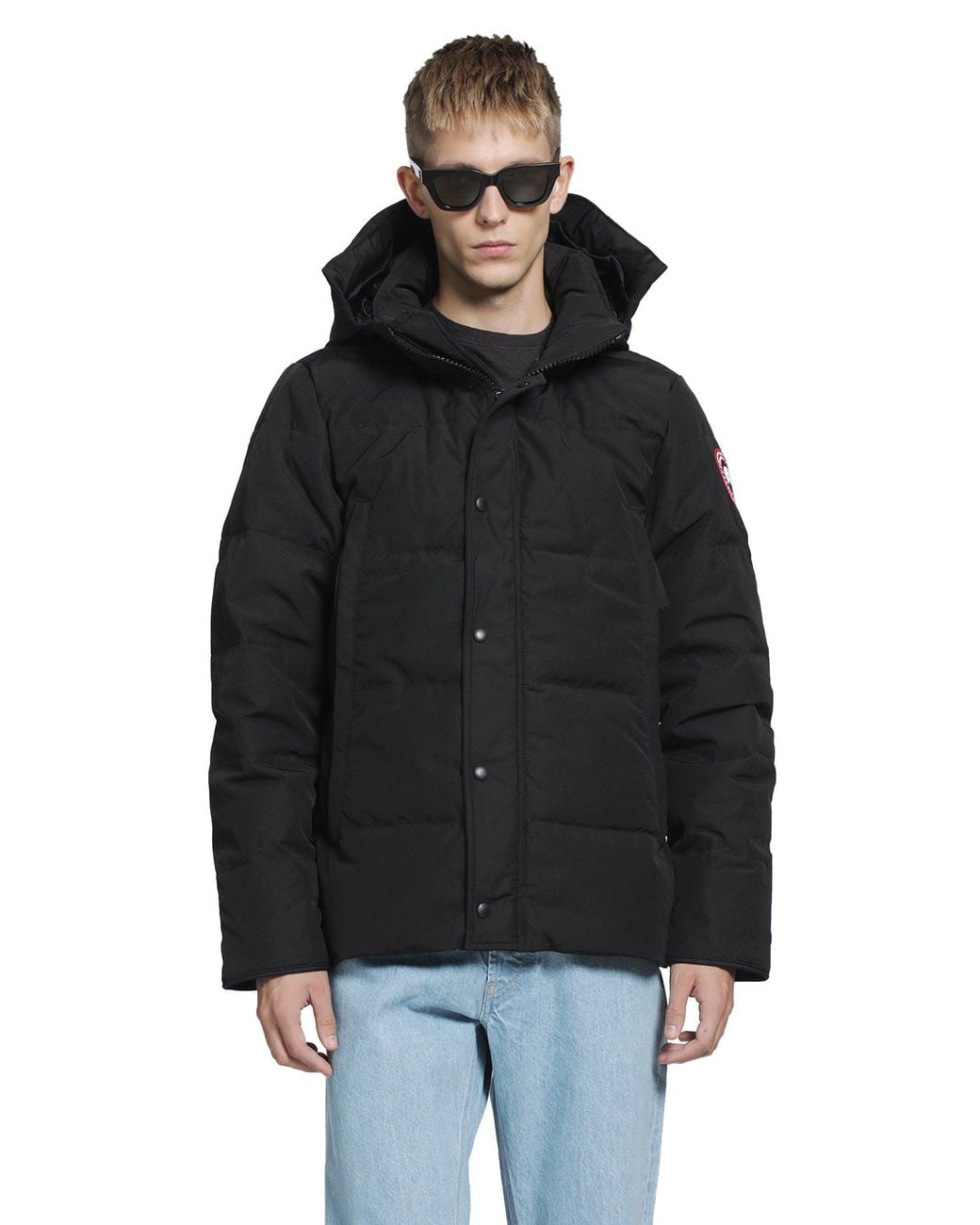 Canada Goose Black Wyndham Parka for men