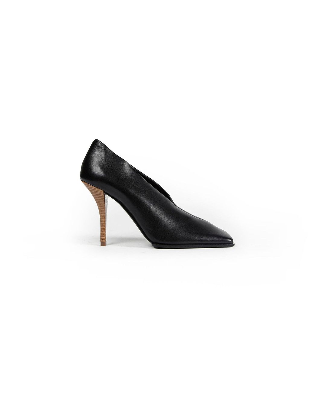 Alaïa Black Soft Square Leather Pumps