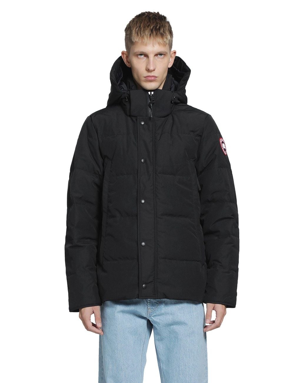 Canada Goose Black Wyndham Parka for men