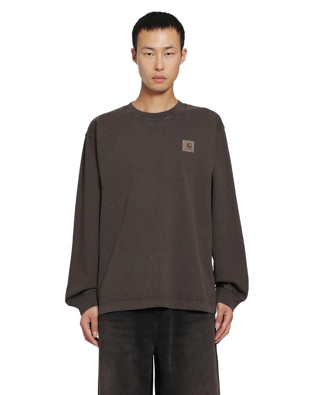 Carhartt Brown L/Vista T-Shirt for men