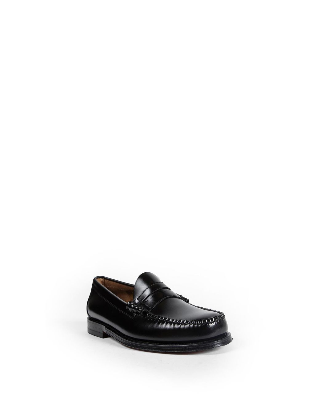 G.H.BASS Black Weejuns Larson Penny Loafers for men