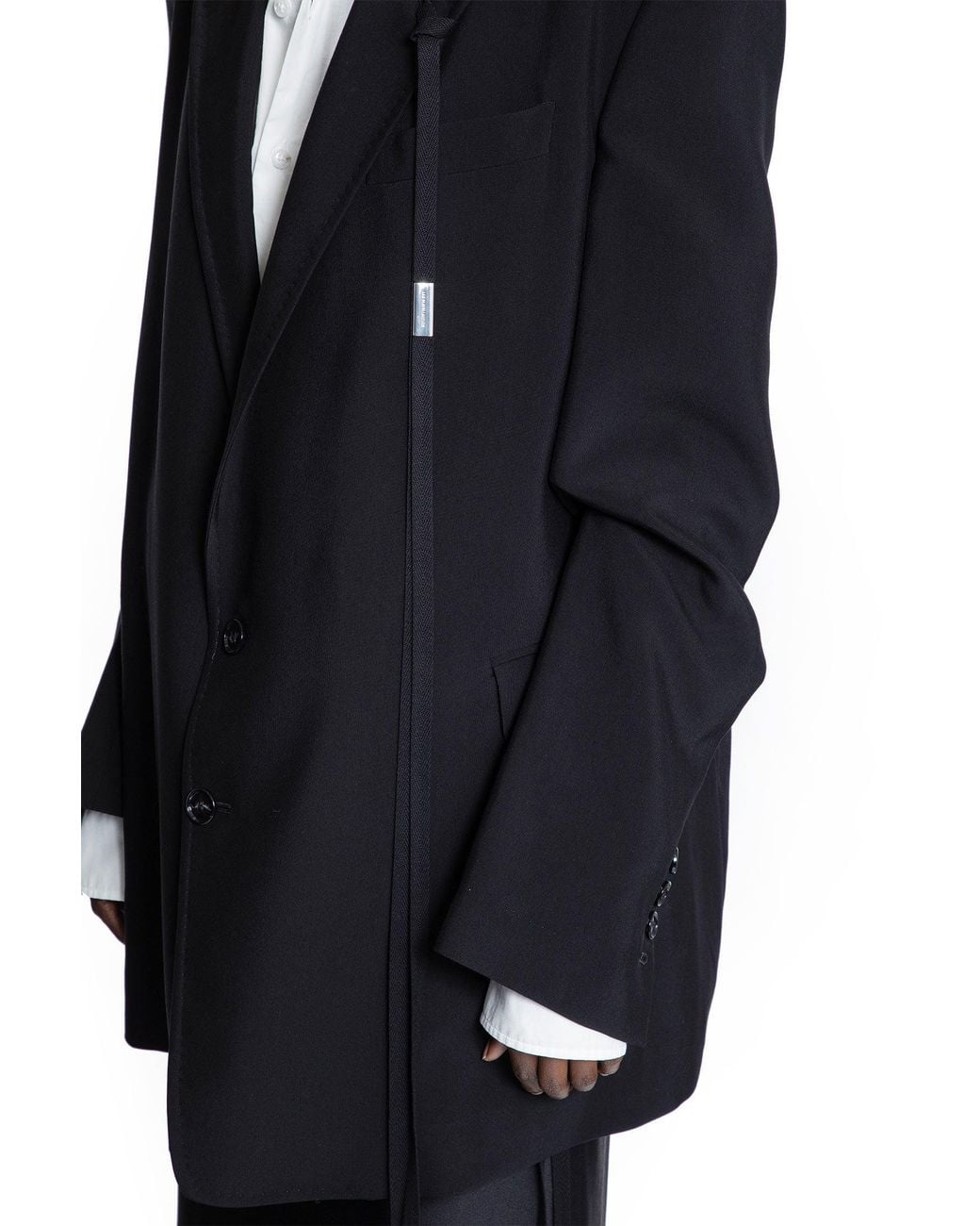 Ann Demeulemeester Blue Agnes High Comfort Tailored Blazer