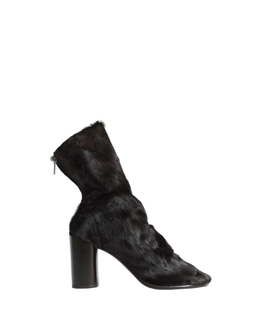 Lemaire Black 80 Mm Glove Ankle Boots