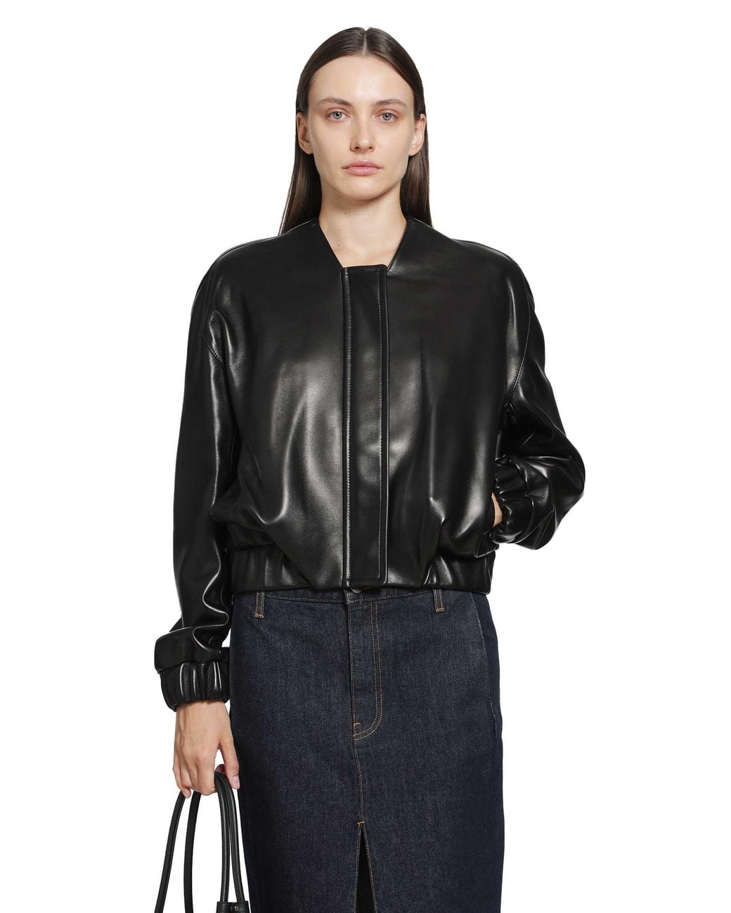 Khaite Black Cordan Jacket
