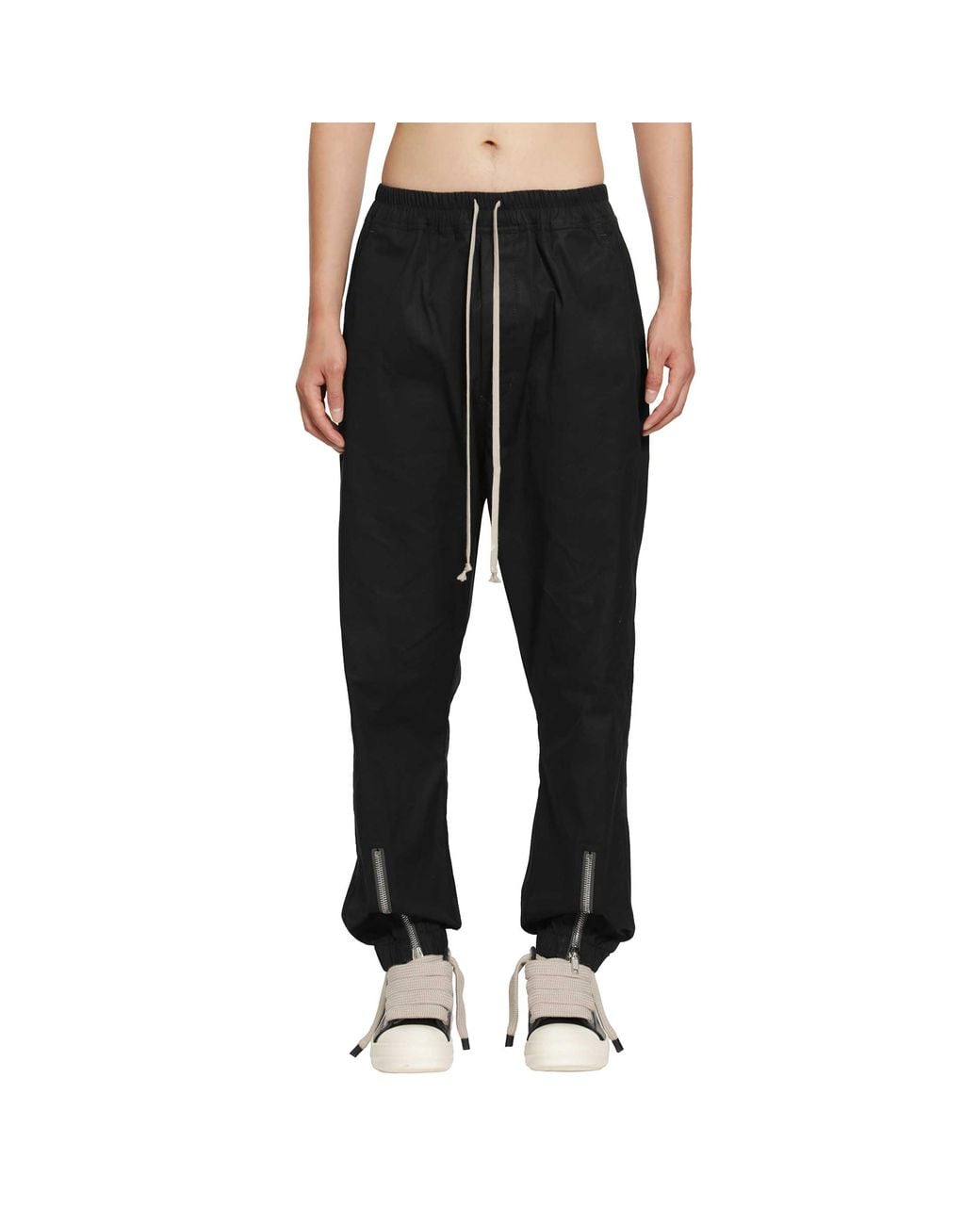 Rick Owens Black Tower Tecuatl Track Pants for men