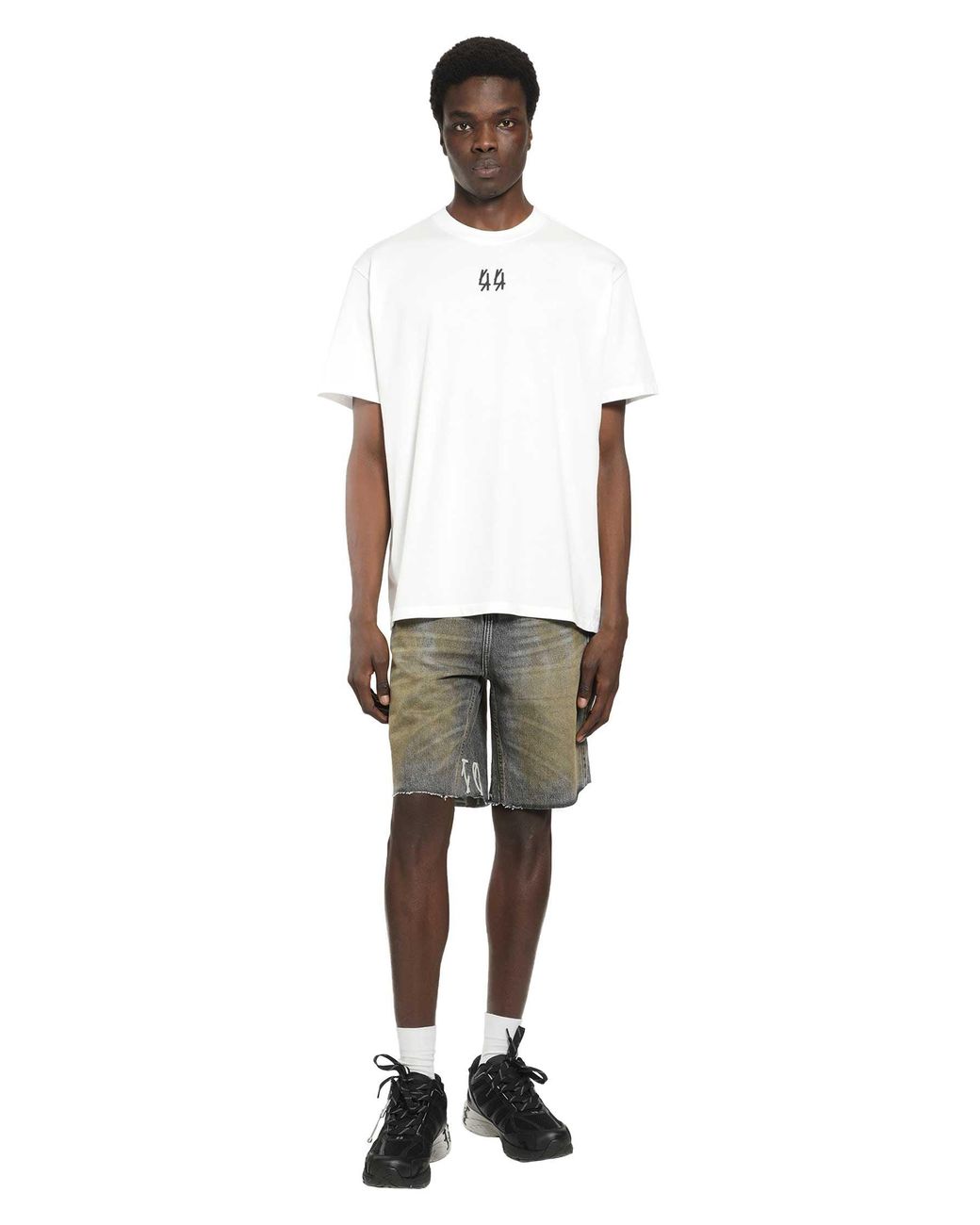 44 Label Group White T-Shirt 44 Tape for men