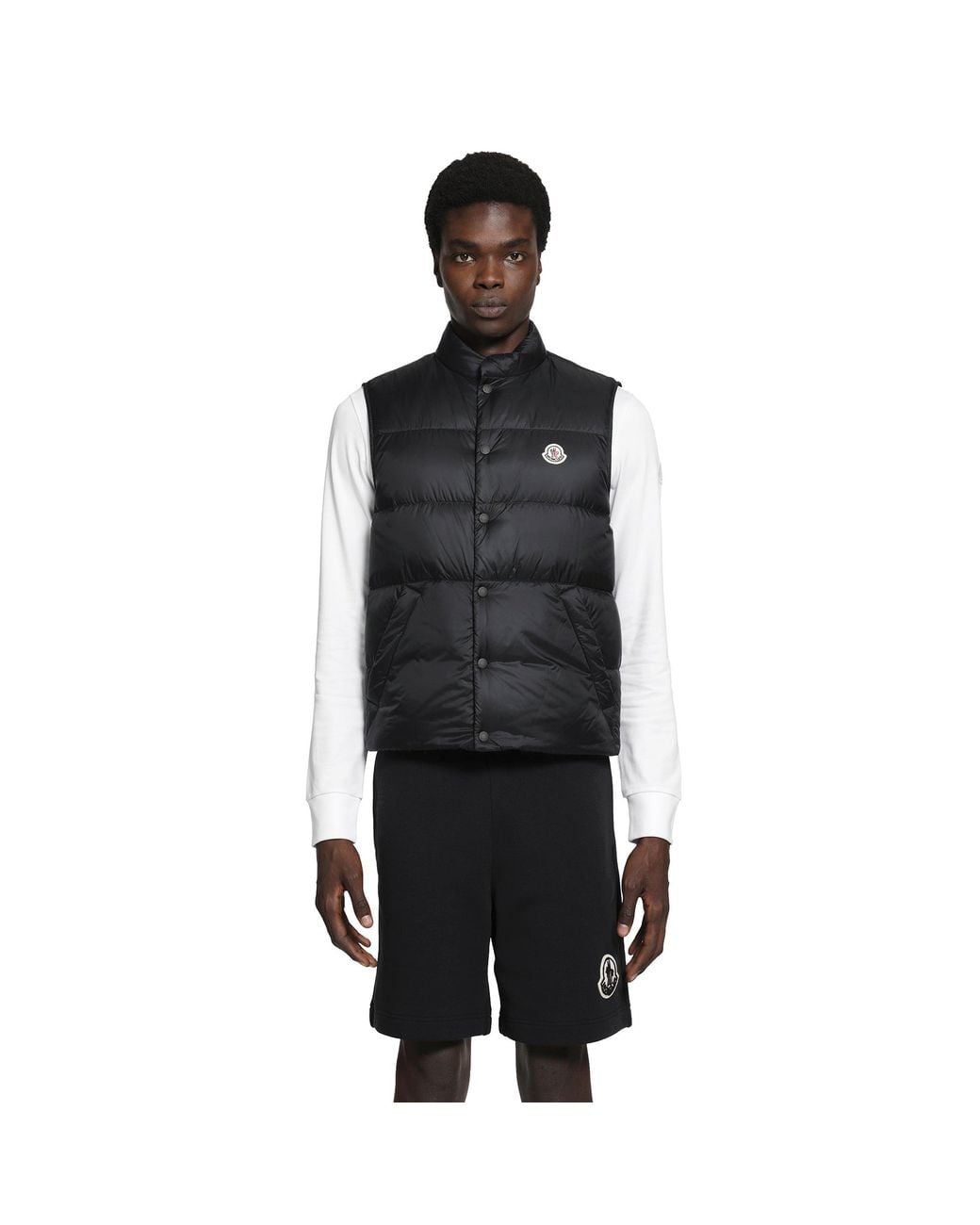 Moncler Black Tuquerouye Down Gilet for men
