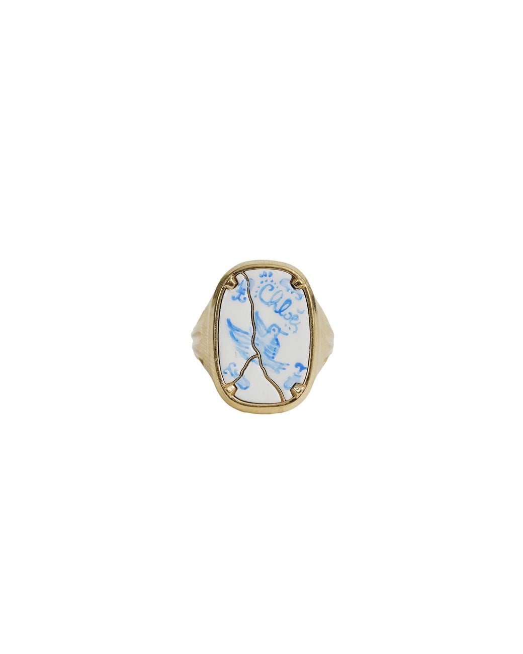 Chloé Blue Bloomcraft Ring
