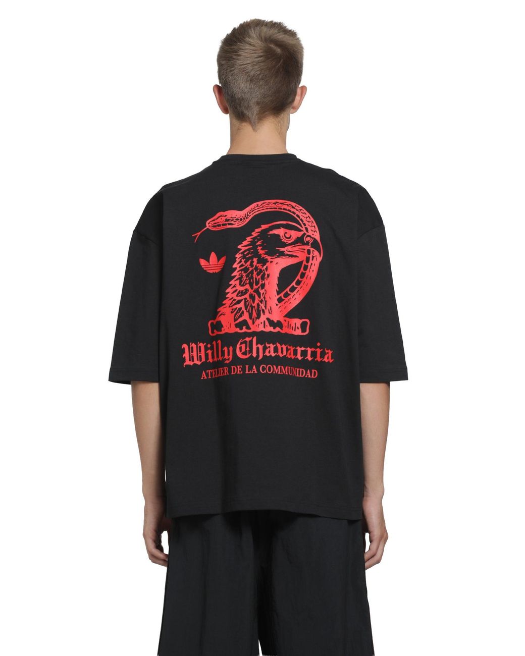 Adidas Black Originals X Willy Chavarria Atelier Tee for men