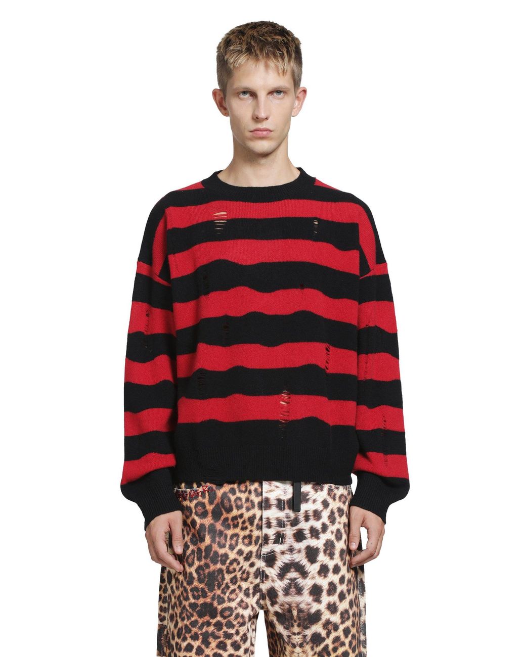 DAGGER Red Kurt Sweater for men