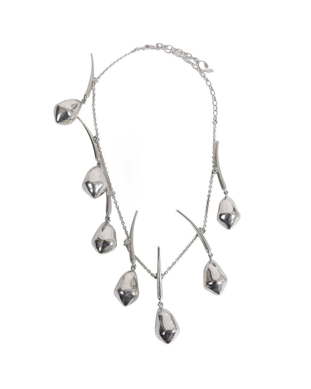 Panconesi Metallic Lacrima Necklace for men