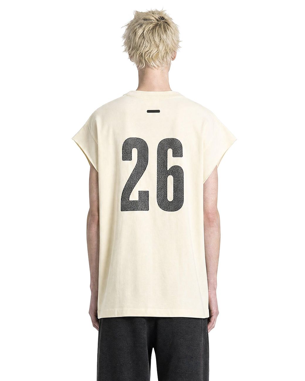 Fear Of God White Cut Off 90's T-Shirt for men