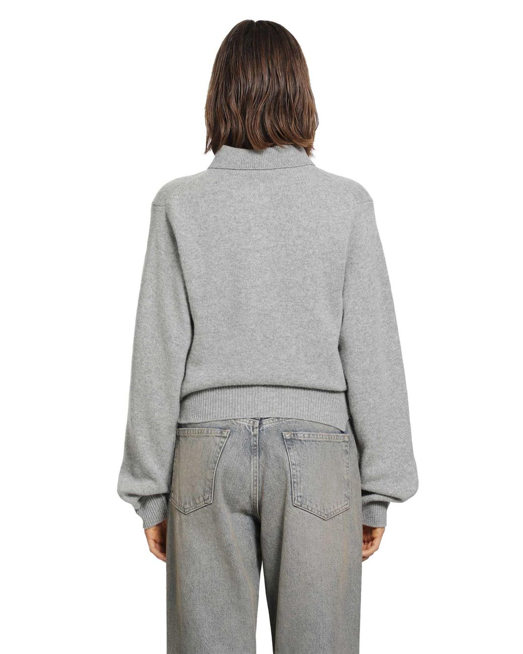 Haikure Gray Ash Relaxed Sweater