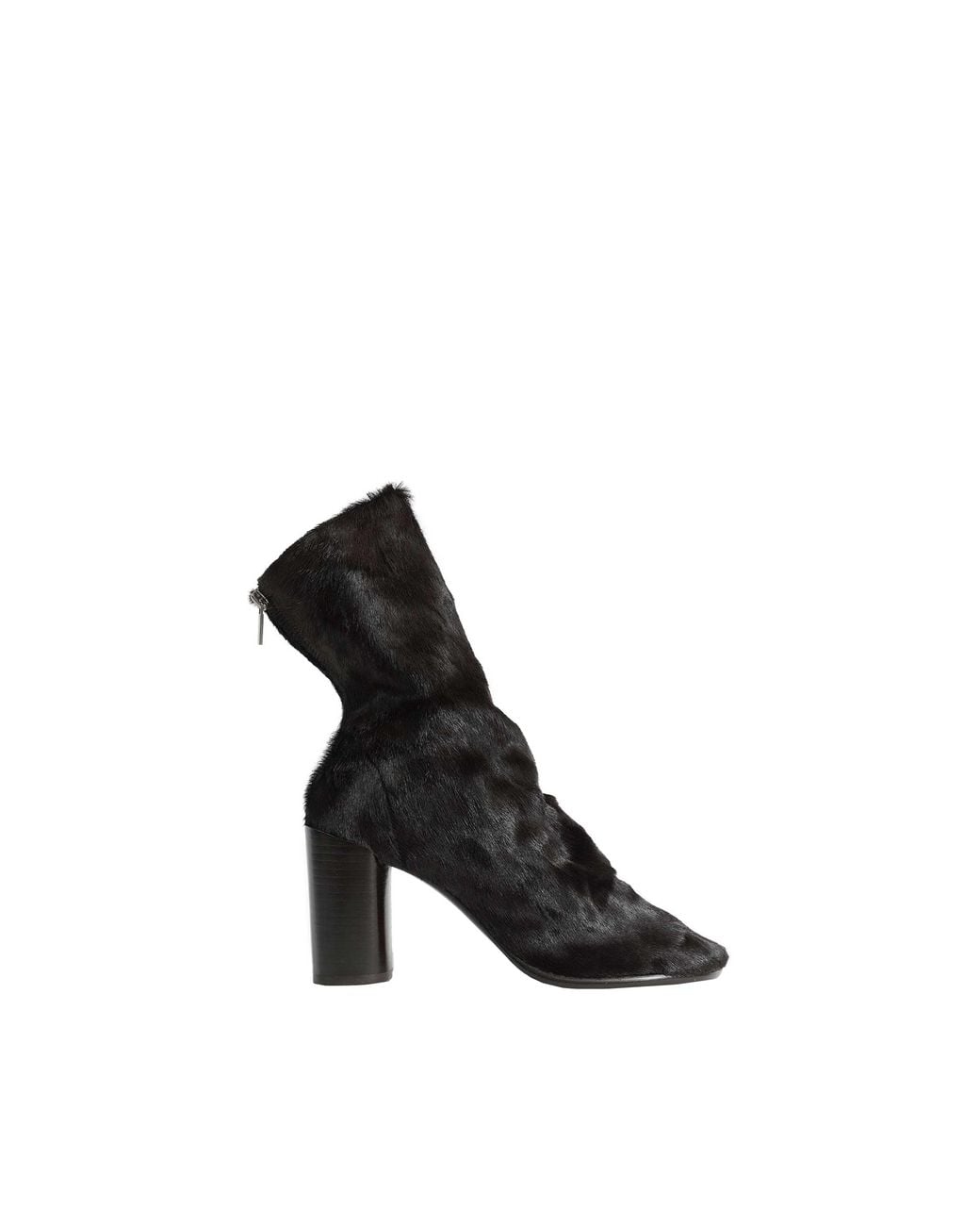 Lemaire Black 80 Mm Glove Ankle Boots