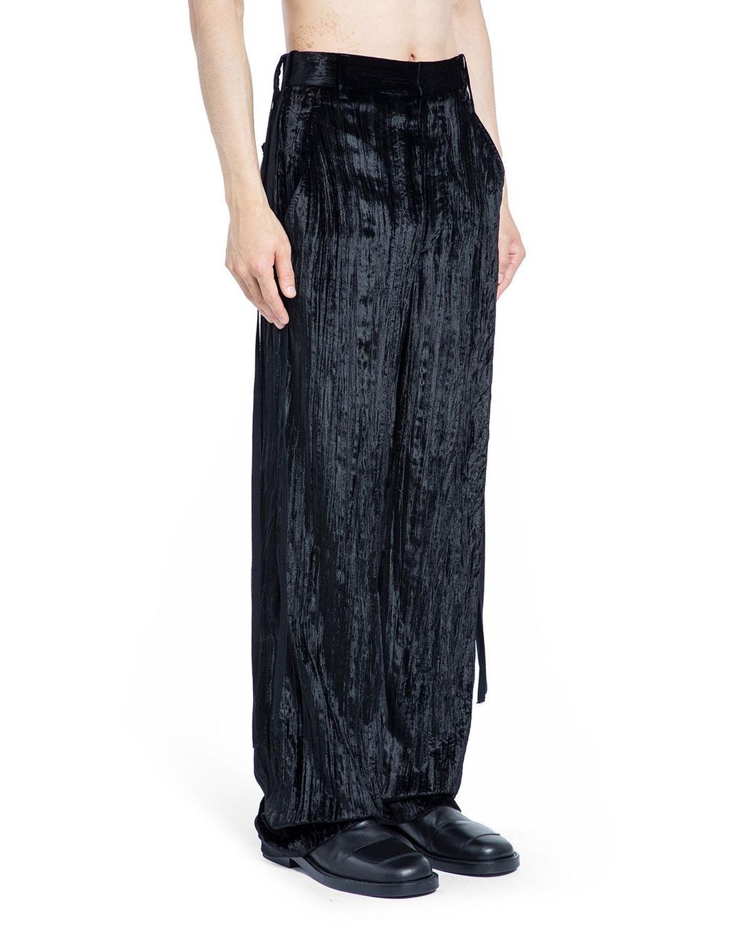 Ann Demeulemeester Blue Leon Trousers for men