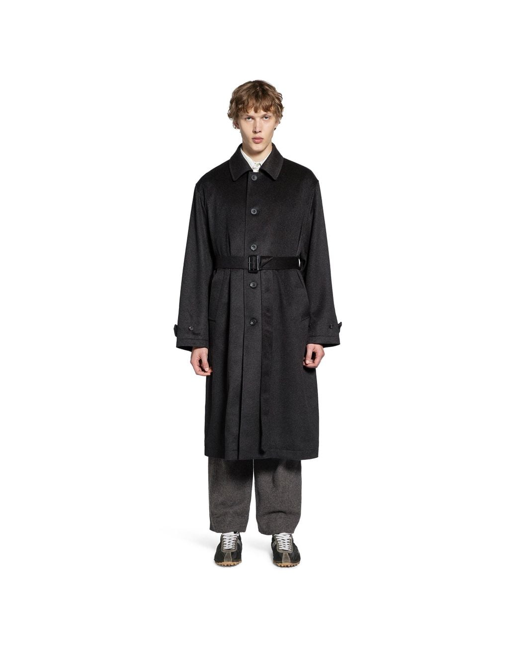 Ssstein Oversized Investigated Coat in Black for Men | Lyst
