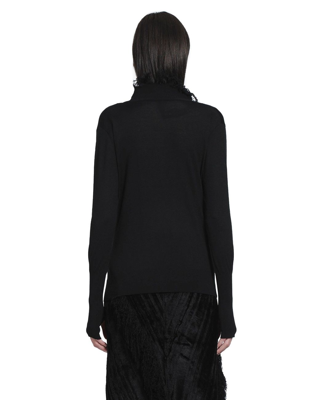 YA YI Black Cuenca Sweater