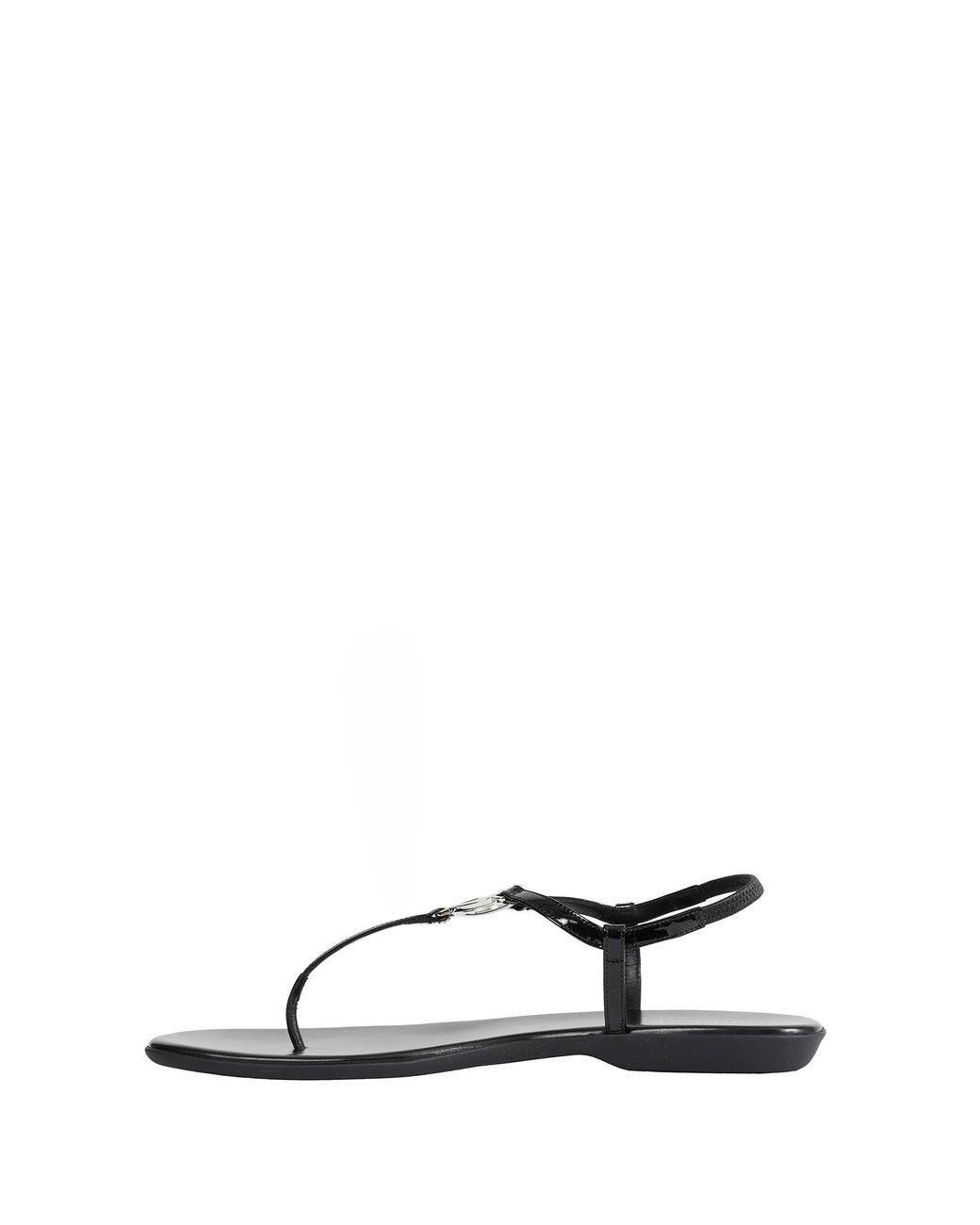 Gucci Brown Interlocking G Thong Sandals