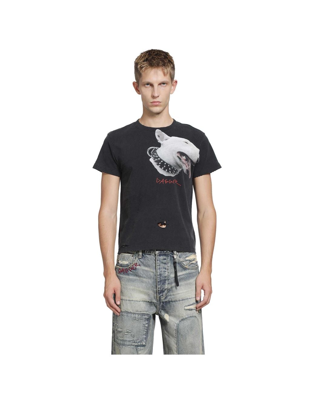 DAGGER Black Terrier Ts T-Shirt for men
