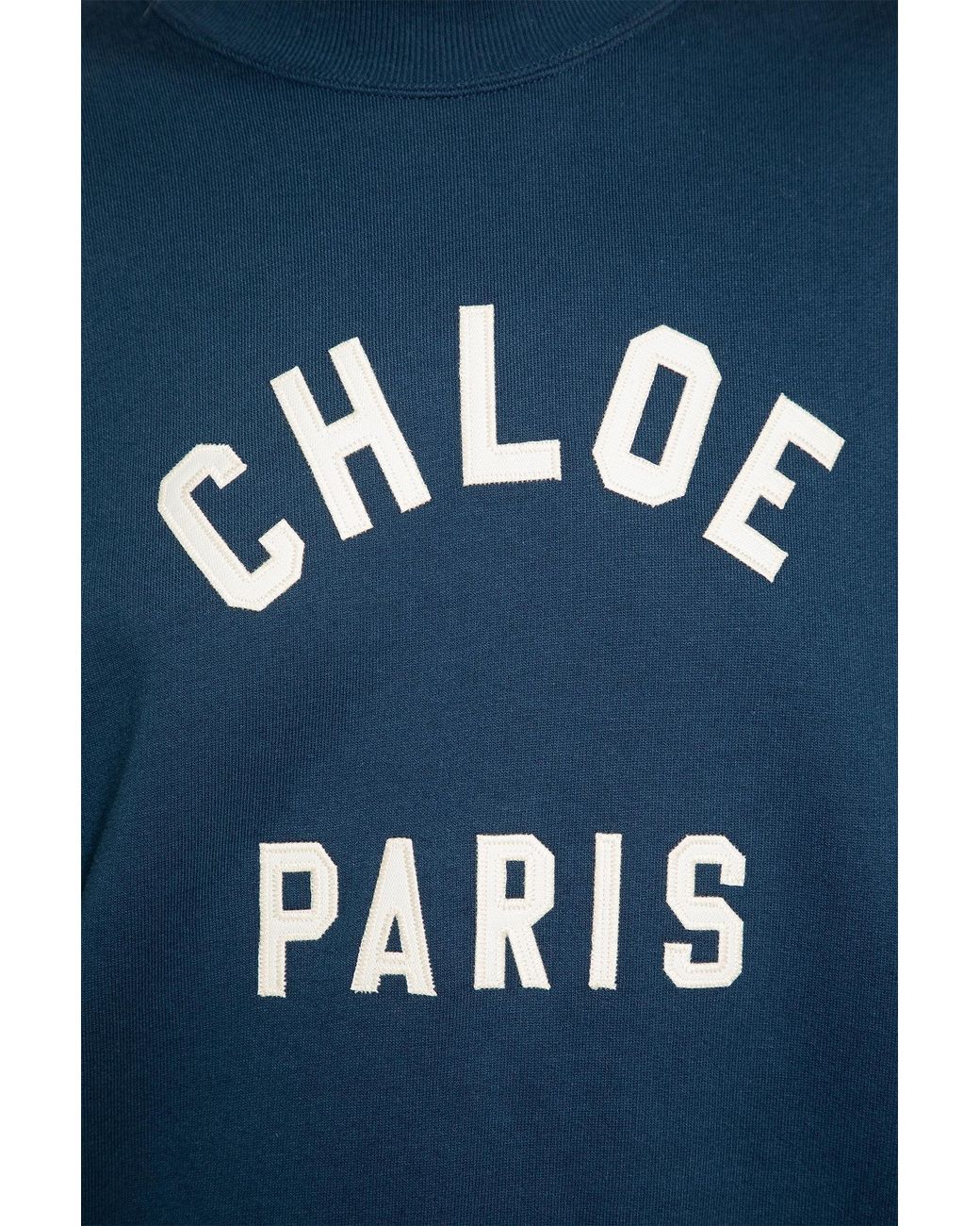 Chloé Blue Chloe Paris Sweatshirt