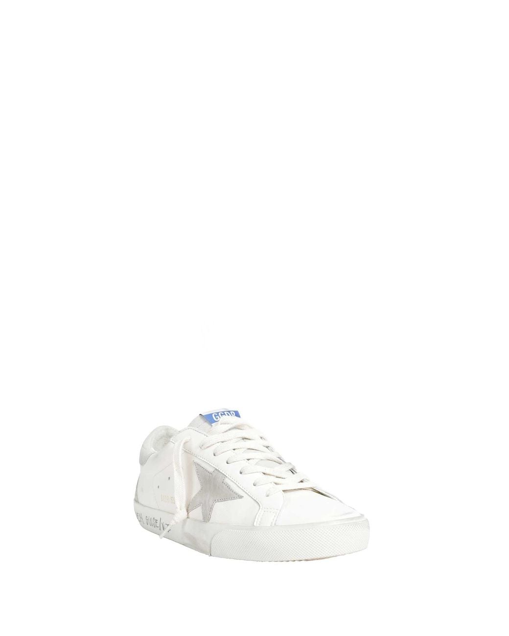 Golden Goose Deluxe Brand White Super-Star Sneakers for men