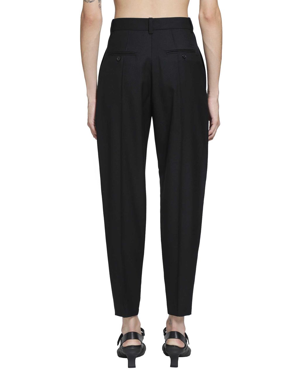 Loewe Black Wool Trousers