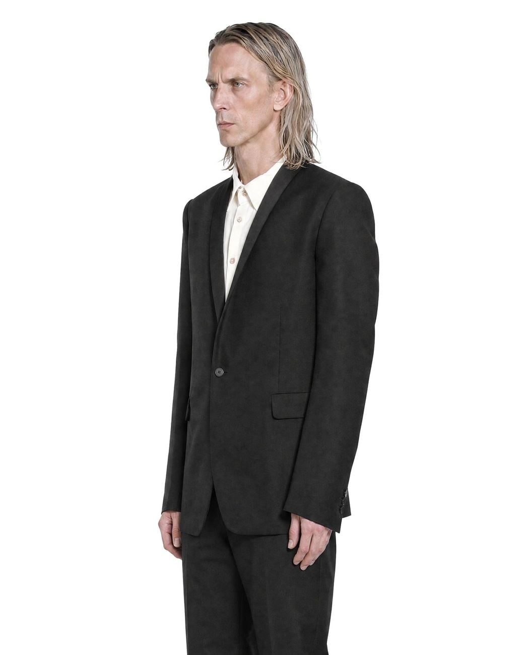 Nicolo' Ceschi Berrini Black Tailored Tuxedo Blazer for men