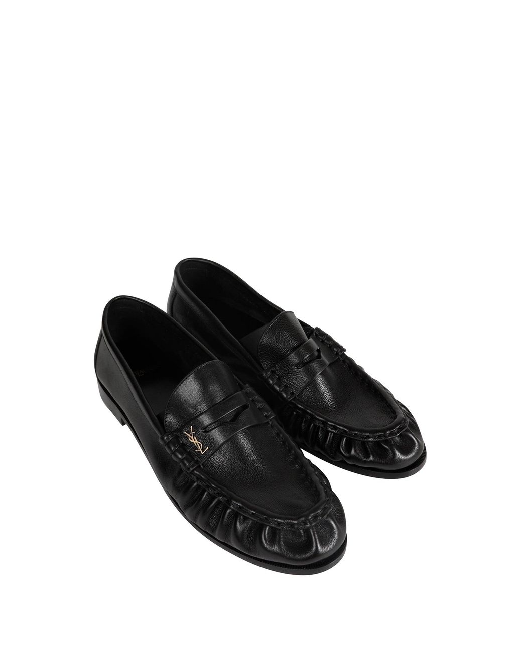 Saint Laurent Black Le Loafer Supple for men