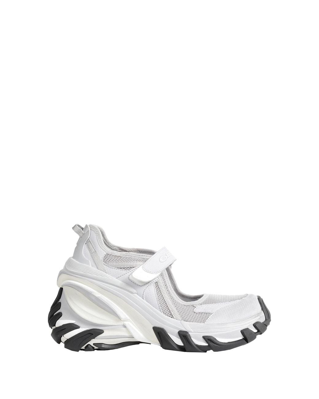 Balenciaga White Hydra Mary Jane Sneakers